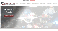 Desktop Screenshot of meuserlaw.com
